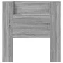 Cabecero de cama con luz LED gris Sonoma 100x16,5x103,5 cm de vidaXL, Cabeceros y pies de cama - Ref: Foro24-839236, Precio: ...