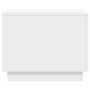 Mesa de centro con luces LED blanco 50x50x40 cm de vidaXL, Mesas de centro - Ref: Foro24-839868, Precio: 47,98 €, Descuento: %