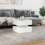 Couchtisch mit weißen LED-Leuchten 50x50x40 cm von vidaXL, Couchtisch - Ref: Foro24-839854, Preis: 76,15 €, Rabatt: %