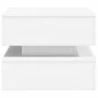 Coffee table with white LED lights 50x50x40 cm by vidaXL, Coffee table - Ref: Foro24-839854, Price: 76,15 €, Discount: %