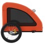Remolque de bicicleta mascotas hierro tela Oxford naranja de vidaXL, Cochecitos para mascotas - Ref: Foro24-93963, Precio: 95...