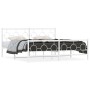Estructura cama metal con cabecero y pie cama blanco 183x213 cm de vidaXL, Camas y somieres - Ref: Foro24-376298, Precio: 129...