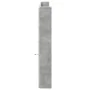 Cabecero de cama con luz LED gris hormigón 220x16,5x103,5 cm de vidaXL, Cabeceros y pies de cama - Ref: Foro24-839276, Precio...