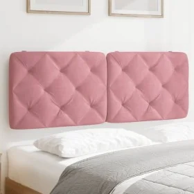 Pink velvet padded headboard 140 cm by vidaXL, Headboards and footboards - Ref: Foro24-374732, Price: 70,98 €, Discount: %