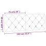 Rosa samtgepolstertes Kopfteil 140 cm von vidaXL, Kopf- und Fußteile - Ref: Foro24-374732, Preis: 70,98 €, Rabatt: %