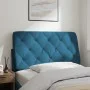 Cabecero de cama acolchado terciopelo azul 100 cm de vidaXL, Cabeceros y pies de cama - Ref: Foro24-374718, Precio: 43,12 €, ...