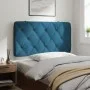 Cabecero de cama acolchado terciopelo azul 100 cm de vidaXL, Cabeceros y pies de cama - Ref: Foro24-374718, Precio: 43,12 €, ...