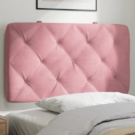 Pink velvet padded headboard 80 cm by vidaXL, Headboards and footboards - Ref: Foro24-374707, Price: 52,37 €, Discount: %