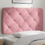 Cabecero de cama acolchado terciopelo rosa 80 cm de vidaXL, Cabeceros y pies de cama - Ref: Foro24-374707, Precio: 52,95 €, D...