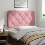Cabecero de cama acolchado terciopelo rosa 80 cm de vidaXL, Cabeceros y pies de cama - Ref: Foro24-374707, Precio: 52,37 €, D...