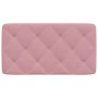 Cabecero de cama acolchado terciopelo rosa 80 cm de vidaXL, Cabeceros y pies de cama - Ref: Foro24-374707, Precio: 52,95 €, D...