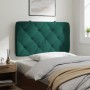 Cabecero de cama acolchado terciopelo verde oscuro 90 cm de vidaXL, Cabeceros y pies de cama - Ref: Foro24-374711, Precio: 47...