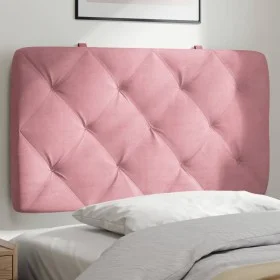 Pink velvet padded headboard 90 cm by vidaXL, Headboards and footboards - Ref: Foro24-374713, Price: 54,67 €, Discount: %