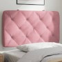 Cabecero de cama acolchado terciopelo rosa 90 cm de vidaXL, Cabeceros y pies de cama - Ref: Foro24-374713, Precio: 58,09 €, D...