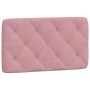 Cabecero de cama acolchado terciopelo rosa 90 cm de vidaXL, Cabeceros y pies de cama - Ref: Foro24-374713, Precio: 58,09 €, D...