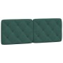 Cabecero de cama acolchado terciopelo verde oscuro 140 cm de vidaXL, Cabeceros y pies de cama - Ref: Foro24-374730, Precio: 6...