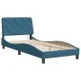 Estructura cama con luces LED terciopelo azul 90x200 cm de vidaXL, Camas y somieres - Ref: Foro24-3213835, Precio: 151,35 €, ...
