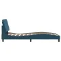 Estructura cama con luces LED terciopelo azul 90x200 cm de vidaXL, Camas y somieres - Ref: Foro24-3213835, Precio: 151,35 €, ...
