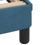 Estructura cama con luces LED terciopelo azul 90x200 cm de vidaXL, Camas y somieres - Ref: Foro24-3213835, Precio: 151,35 €, ...