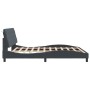 Estructura cama con luces LED terciopelo gris oscuro 180x200 cm de vidaXL, Camas y somieres - Ref: Foro24-3213868, Precio: 27...