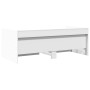 Tumbona con cajones madera de ingeniería blanco 90x190 cm de vidaXL, Camas y somieres - Ref: Foro24-3280853, Precio: 198,40 €...