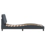 Estructura de cama con cabecero terciopelo gris oscuro 90x200cm de vidaXL, Camas y somieres - Ref: Foro24-3207900, Precio: 15...