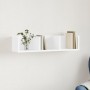 Mueble de pared madera de ingeniería blanco 75x18x16,5 cm de vidaXL, Estantes y estanterías - Ref: Foro24-840429, Precio: 24,...