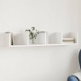 Mueble de pared madera de ingeniería blanco 99x18x16,5 cm de vidaXL, Estantes y estanterías - Ref: Foro24-840443, Precio: 31,...