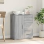 Aparador de madera de ingeniería gris Sonoma 60x31x70 cm de vidaXL, Aparadores - Ref: Foro24-840476, Precio: 82,06 €, Descuen...