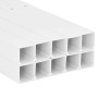Canaletas para cables PVC 60x40 mm 10 m de vidaXL, Cableado - Ref: Foro24-155918, Precio: 45,44 €, Descuento: %