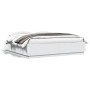 Estructura de cama madera de ingeniería blanca 200x200 cm de vidaXL, Camas y somieres - Ref: Foro24-3209674, Precio: 170,97 €...