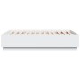 Estructura de cama madera de ingeniería blanca 120x190 cm de vidaXL, Camas y somieres - Ref: Foro24-3209744, Precio: 143,42 €...