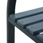Garden chairs 2 units solid gray fir wood and steel by vidaXL, Banks - Ref: Foro24-319577, Price: 119,90 €, Discount: %