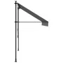 Anthracite gray fabric and steel retractable awning 250x150 cm by vidaXL, Awnings - Ref: Foro24-368739, Price: 89,13 €, Disco...