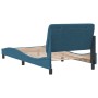 Estructura de cama con cabecero terciopelo azul 100x200 cm de vidaXL, Camas y somieres - Ref: Foro24-3207909, Precio: 151,18 ...