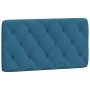 Estructura de cama con cabecero terciopelo azul 100x200 cm de vidaXL, Camas y somieres - Ref: Foro24-3207909, Precio: 151,18 ...