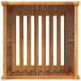 Jardinera con forro madera maciza de acacia 50x50x75 cm de vidaXL, Maceteros y jardineras - Ref: Foro24-366444, Precio: 118,0...