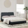 Cama con colchón terciopelo gris oscuro 120x200 cm de vidaXL, Camas y somieres - Ref: Foro24-3208647, Precio: 347,00 €, Descu...