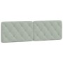 Cama con colchón terciopelo gris claro 160x200 cm de vidaXL, Camas y somieres - Ref: Foro24-3208664, Precio: 433,30 €, Descue...