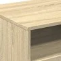 Mesa de centro con luces LED roble Sonoma 90x49x40 cm de vidaXL, Mesas de centro - Ref: Foro24-839835, Precio: 98,30 €, Descu...