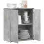 Concrete gray engineered wood sideboard 60x31x70 cm by vidaXL, Sideboards - Ref: Foro24-840460, Price: 64,65 €, Discount: %