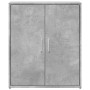 Aparador de madera de ingeniería gris hormigón 60x31x70 cm de vidaXL, Aparadores - Ref: Foro24-840460, Precio: 65,73 €, Descu...