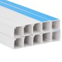 Canaletas para cables autoadhesivas PVC 10x10 mm 10 m de vidaXL, Cableado - Ref: Foro24-155939, Precio: 23,62 €, Descuento: %