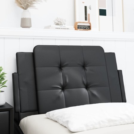 Cabecero de cama acolchado cuero sintético negro 80 cm de vidaXL, Cabeceros y pies de cama - Ref: Foro24-374829, Precio: 24,4...