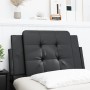 Cabecero de cama acolchado cuero sintético negro 80 cm de vidaXL, Cabeceros y pies de cama - Ref: Foro24-374829, Precio: 24,4...