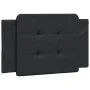 Black synthetic leather padded bed headboard 80 cm by vidaXL, Headboards and footboards - Ref: Foro24-374829, Price: 24,16 €,...