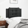 Cabecero de cama acolchado cuero sintético negro 80 cm de vidaXL, Cabeceros y pies de cama - Ref: Foro24-374829, Precio: 24,4...