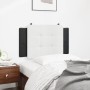 Cabecero de cama acolchado cuero sintético blanco y negro 80 cm de vidaXL, Cabeceros y pies de cama - Ref: Foro24-374834, Pre...