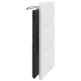Cabecero de cama acolchado cuero sintético blanco y negro 80 cm de vidaXL, Cabeceros y pies de cama - Ref: Foro24-374834, Pre...