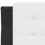 Cabecero de cama acolchado cuero sintético blanco y negro 80 cm de vidaXL, Cabeceros y pies de cama - Ref: Foro24-374834, Pre...
